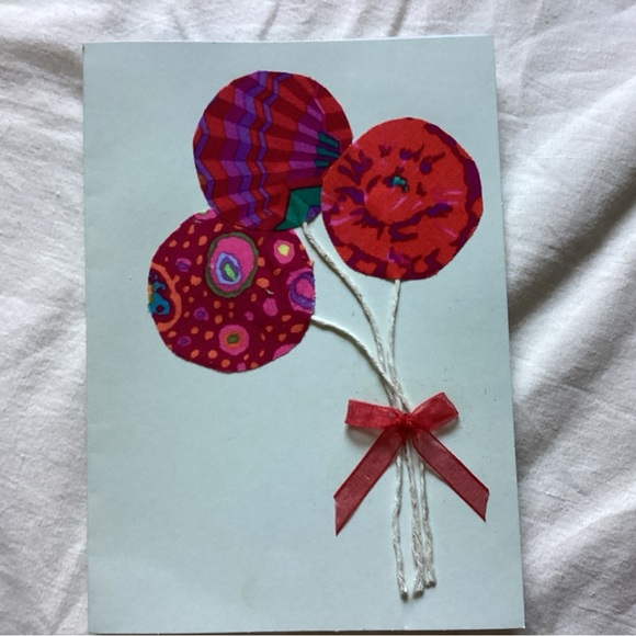 Handmade blank cards Set#6 (Kaffe Fassett) - Picture 4 of 4